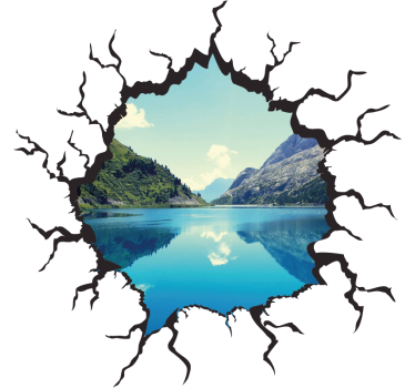 Folie Kühlschrank loch - TenStickers