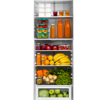 Folie Kühlschrank familienwoche essen - TenStickers