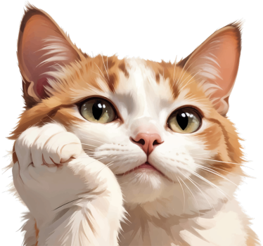 Autoaufkleber katze denkt - TenStickers