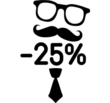 Schaufenster Folie vatertagsrabatt - TenStickers