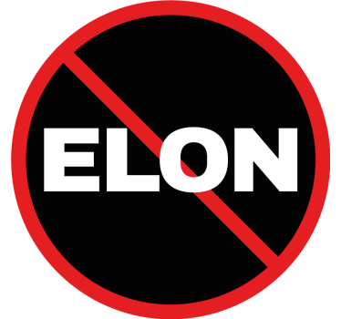 Autoaufkleber no Elon - TenStickers