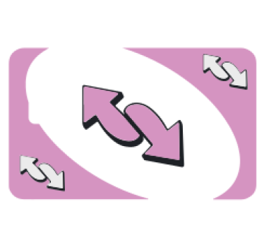 Kreditkarten Aufkleber uno-karte rosa - TenStickers
