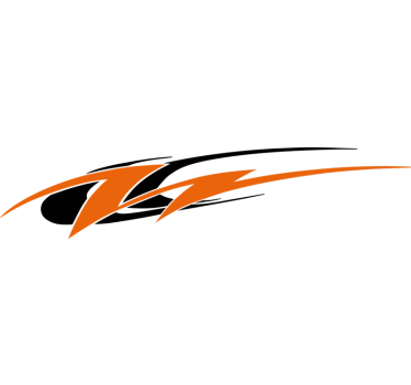 Wohnmobil Aufkleber swoosh-seite - TenStickers