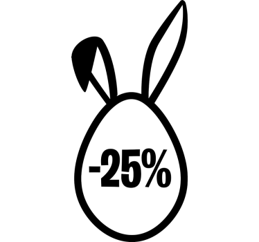 Schaufenster Folie osterrabatt - TenStickers