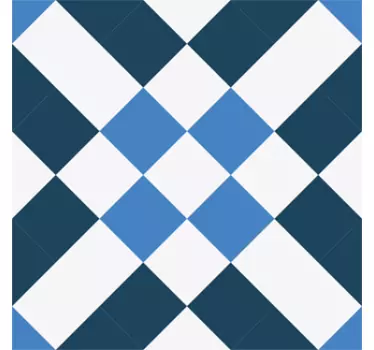 Bordüre selbstklebend geometrisches Muster - TenStickers