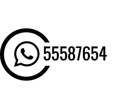 Schaufensteraufkleber mit Personalisierter WhatsApp Nummer - TenStickers