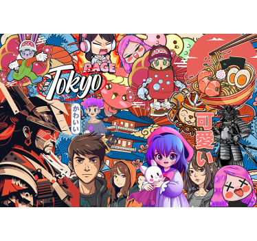 Laptop Sticker anime-aufkleberbombe - TenStickers