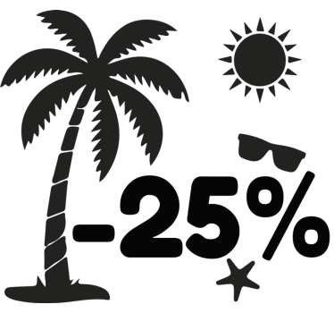 Rabatt Aufkleber sommer-symbole - TenStickers
