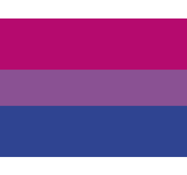 Autoaufkleber bisexuelle flagge - TenStickers