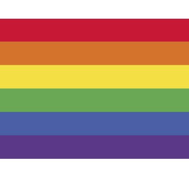 Autoaufkleber lgbtq-flagge - TenStickers