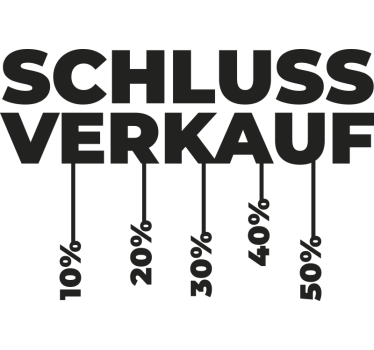 Rabatt Aufkleber hängende rabatte - TenStickers