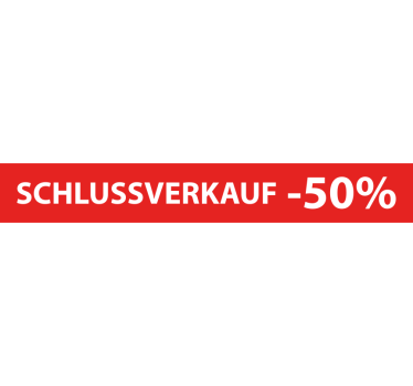 Rabatt Aufkleber individueller Nachlass - TenStickers