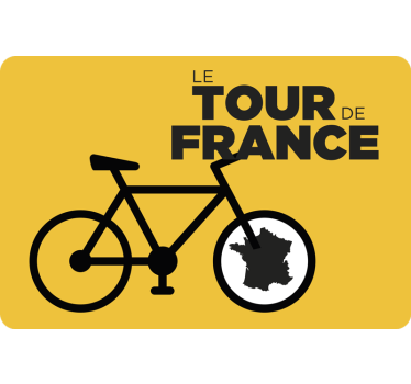 Aufkleber Radsport tour - TenStickers