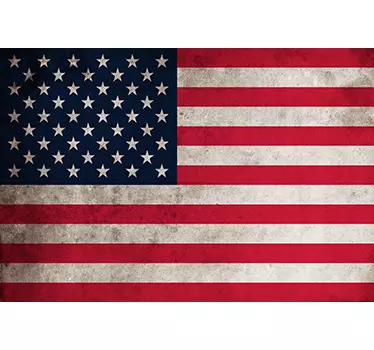 USA Flagge Laptop Sticker - TenStickers