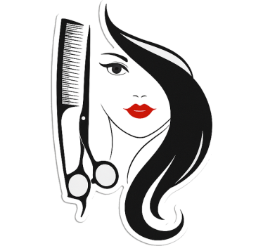 Sticker Mode friseursalon-logo - TenStickers