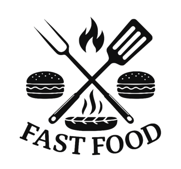 Wandtattoo Chefkoch fast-food-werkzeuge - TenStickers