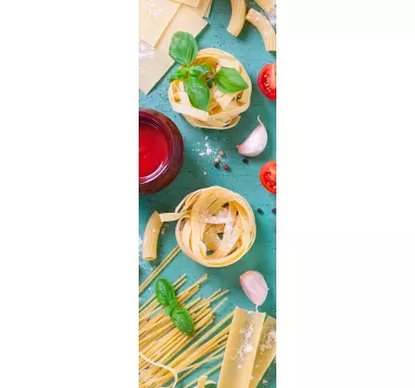 Kühlschrankaufkleber Pasta - TenStickers