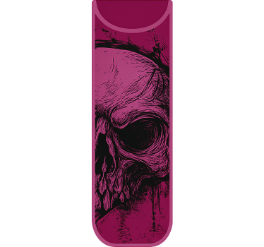 Fahrrad Aufkleber skizze grunge schädel - TenStickers