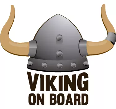 Viking on Board Baby on Board Autoaufkleber - TenStickers