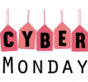 Aufkleber Cyber Monday - TenStickers