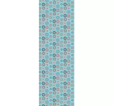 Kühlschrankaufkleber buntes Muster - TenStickers
