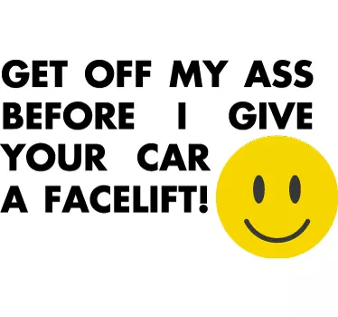 Sticker Face Lift - TenStickers