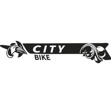 Fahrrad Aufkleber fahrrad-Stadtserie - TenStickers