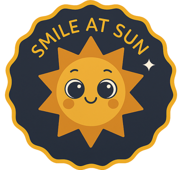 Autoaufkleber lächle der sonne zu - TenStickers