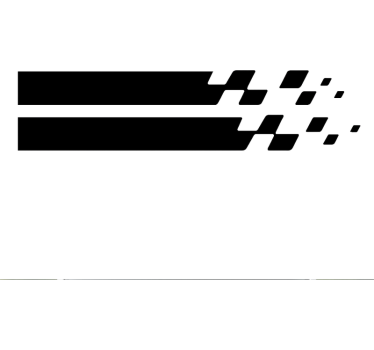 Autoaufkleber mit abstrakten streifen für die haube - TenStickers