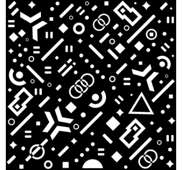Fensterfolie geometrische Formen - TenStickers