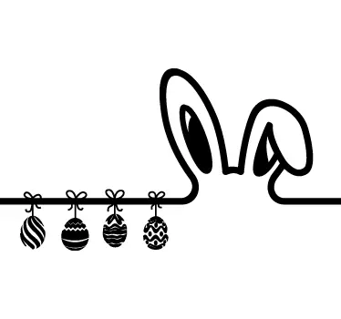 Schaufensteraufkleber Ostern - TenStickers