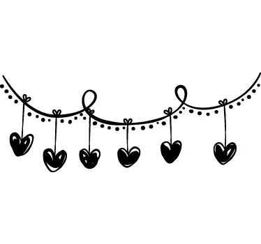 Schaufensteraufkleber Valentinstag - TenStickers