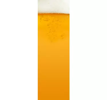 Kühlschrank Folie Bierglas - TenStickers