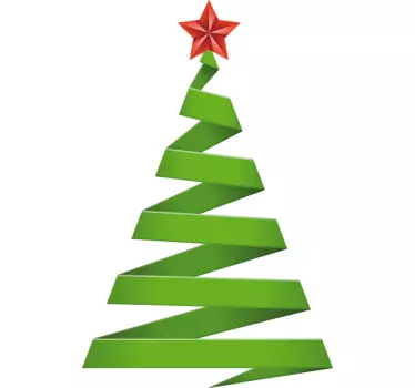 Weihnachtsbaum Aufkleber - TenStickers
