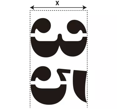 Aufkleber Mülltonne personalisierbare Hausnummer - TenStickers