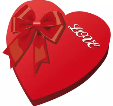 Valentinstag Geschenk Aufkleber - TenStickers