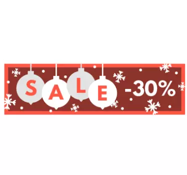 Schaufensteraufkleber Weihnachten Sale Angebote - TenStickers