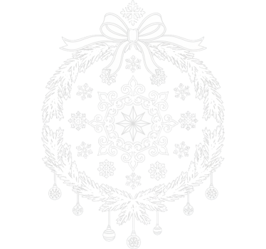 Weihnachtsaufkleber fensterdekoration weiß - TenStickers