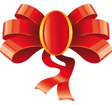 Wandtattoo elegante Weihnachtsdeko - TenStickers