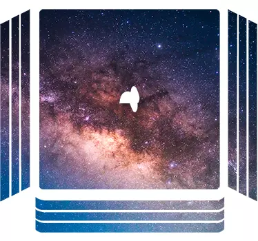 Ps4 Aufkleber Milchstraße - TenStickers