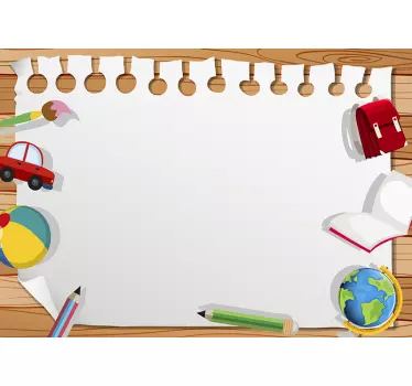 Kinderzimmer Aufkleber Schule - TenStickers