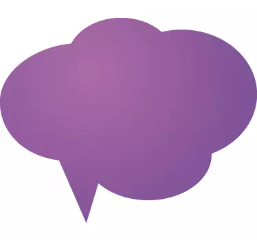 Angebot Gedankenblase Aufkleber - TenStickers