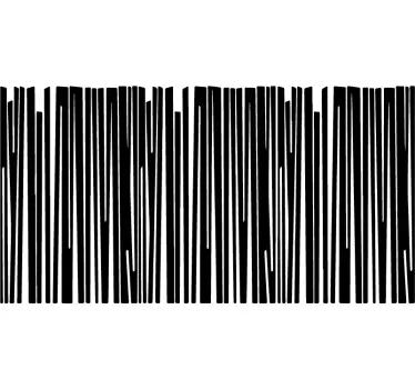 Folie Duschkabine geometrische Linien - TenStickers