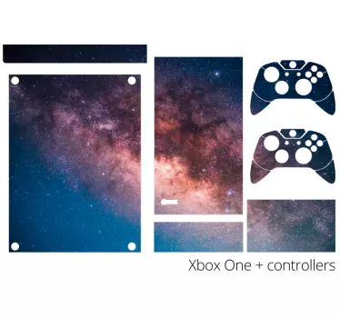 Galaxy xbox sticker - TenStickers
