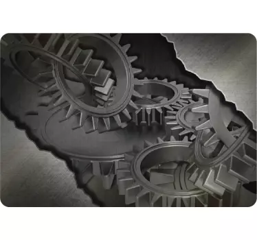 Laptop Skin im Industriestil - TenStickers