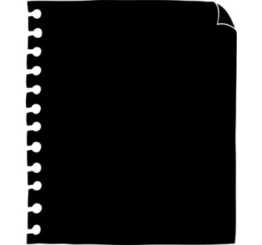 Wandtattoo Tafelfolie Notizzettel - TenStickers
