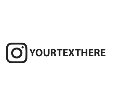 Autoaufkleber mit instagram benutzernamen - TenStickers