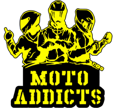 Motorrad aufkleber moto sucht logo - TenStickers