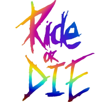 Fahrrad aufkleber ride or die schriftzug - TenStickers