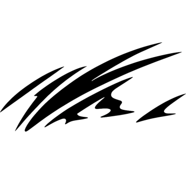 Autoaufkleber einfaches tribal design - TenStickers